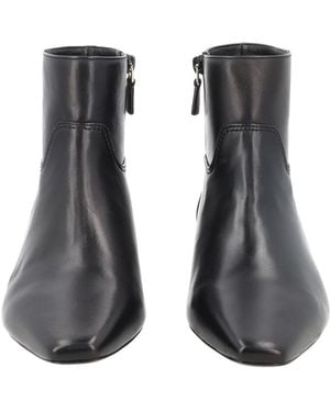 Stuart Weitzman Ankle Boots Stassi Lamb Leather - Black