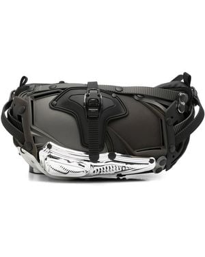 Innerraum Sculptural-Shell Carabiner Belt Bag - Black