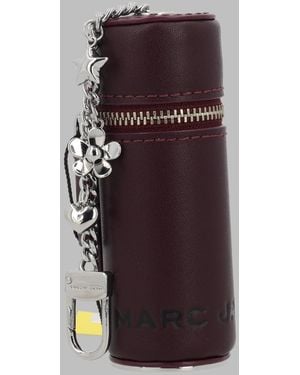 Marc Jacobs Marc Jacobs Split Cow Leather Coin Purse - Purple