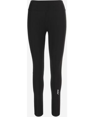 Autry Skinny Nylon Blend Pants - Black