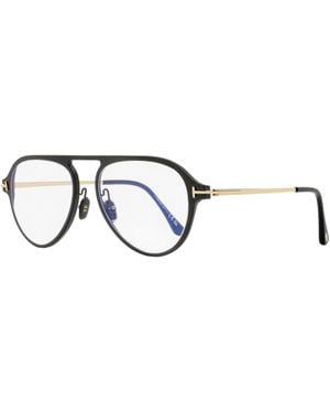 Tom Ford Magnesium Pilot Eyeglasses Tf5972-B 002 Matte- 54Mm Ft5972/ Metal (Magnesium) - Black
