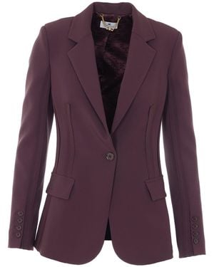 Elisabetta Franchi Jacket - Purple