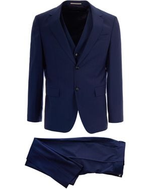 BOSS Abito Tre Pezzi Dark - Blue