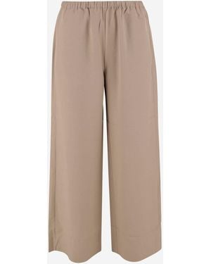 By Malene Birger Cabello Wide Leg Trousers - Natural