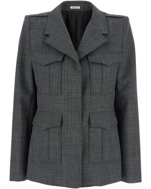 McQueen Wool Jacket - Black