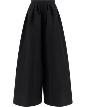Carolina Herrera Palazzo Trousers - Black