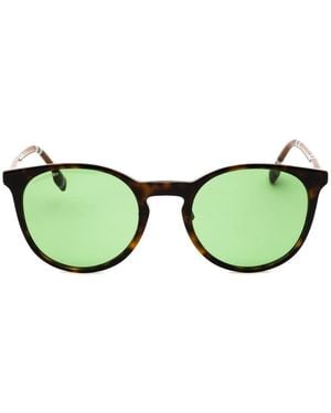 Burberry Sunglasses Round Full Rim, Bordeaux Frame And Gradient Lens Be4380D401813 - Green