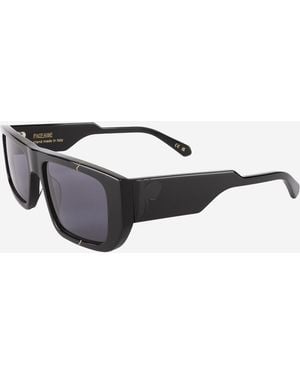 FACE HIDE Vision Cosmo Sunglasses With Logo Acetate - Grey