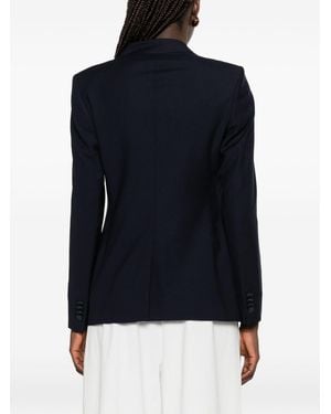 Tagliatore Wool Blazer Jacket - Blue
