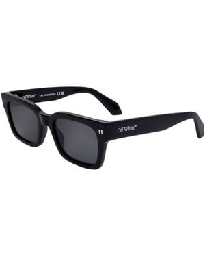 Off-White c/o Virgil Abloh Sunglasses Square Full Rim, Frame And Lens Oeri108Midland1007 - Black