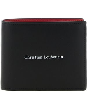 Christian Louboutin 'Canopy' Bi-Fold Wallet - Black