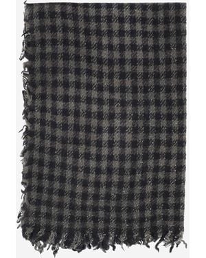 Faliero Sarti Paoletto Cashmere And Wool Blend Scarf - Gray