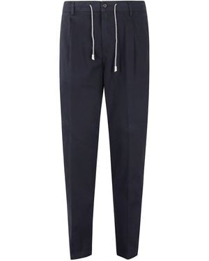 Eleventy Pantalone Jogger - Blue