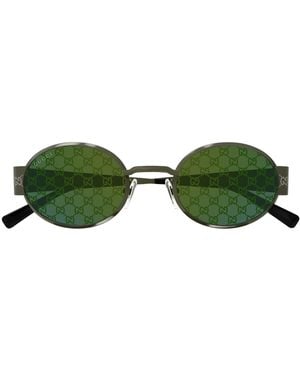 Gucci Gucci Gg1854S Linea Sign 003 Sunglasses - Green