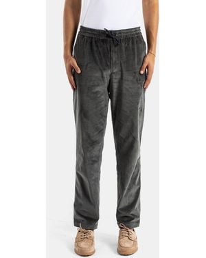 Sease Anthracite Corduroy Trousers - Black