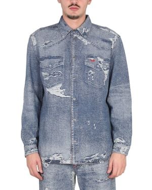 DIESEL Jean Shirt - Blue