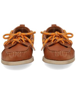 Golden Goose Moccasins Cruise Leather Cow Loafers - Brown