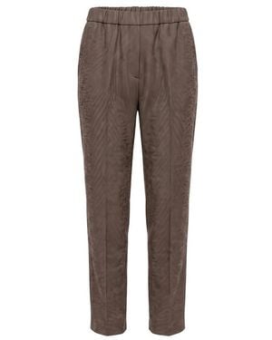 Peserico Trousers - Brown