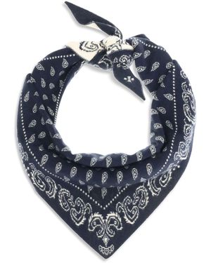 Guest In Residence The Wild Rag Scarf - Blue