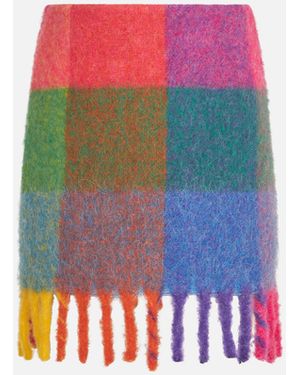 MC2 Saint Barth Girl Skirt With Fringes - White