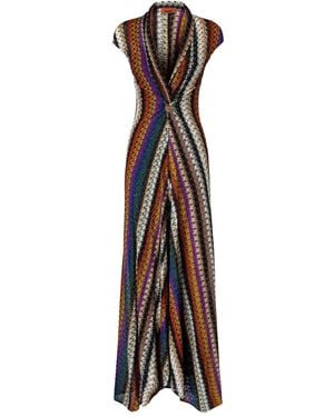 Missoni Striped Dress - White