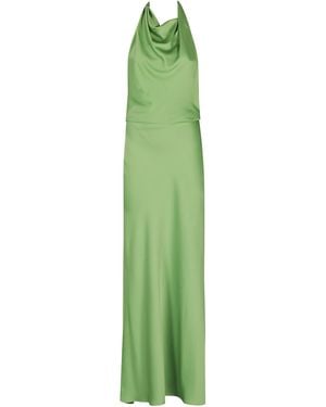 Jonathan Simkhai Reannon Draped Gown - Green