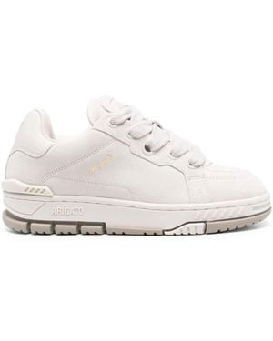 Axel Arigato Perforated Leather Area Haze Trainers - White