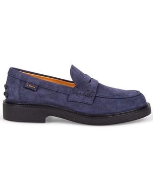 Tod's Penny-Slot Slip-On Loafers - Blue