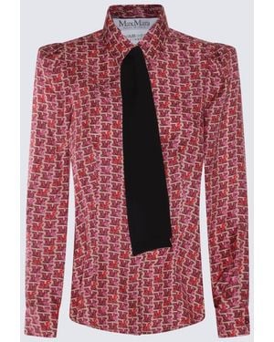 Max Mara Silk Mino Shirt - Red