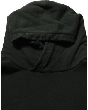 Dolce & Gabbana Cotton Hooded Sweatshirt Jumper Clothing - Black