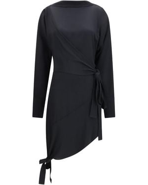 Francesco Murano Chemisier Dress Acetate; Silk - Black