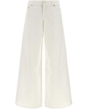 Stella McCartney Jeans Boucle - White