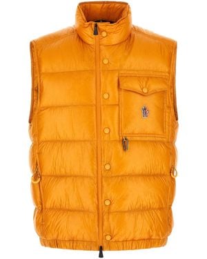 Moncler Uychi Packable Down Vest - Orange