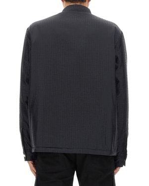 Balmain Balmain Logo Polyamide Jacket - Blue