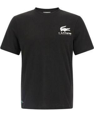 Lacoste Printed T-Shirt - Black