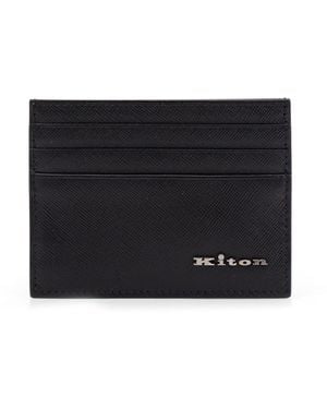 Kiton Card Holder - Black