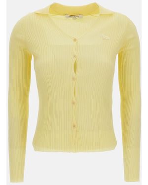 Maison Kitsuné Maison Kitsune Sweaters Co Vi - Yellow