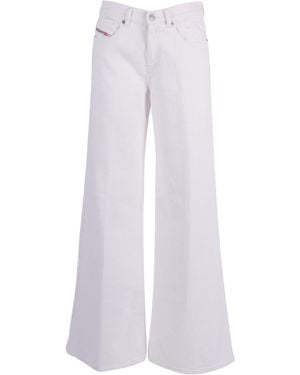 DIESEL 5 Pockets Cotton Modal/Elastomultiester Jean - White