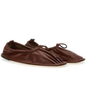 Hereu Dancer Puntera Supplement Leather Shoe - Brown