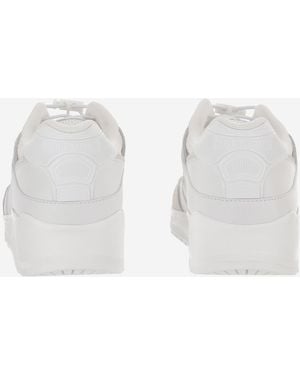 Saint Laurent Sneakers Bump Leather Sneakers - White
