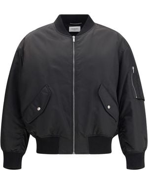 Saint Laurent Bomber Boule Oversiz - Blue