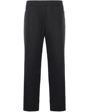 Fendi Cashmere Jogging Trousers - Black