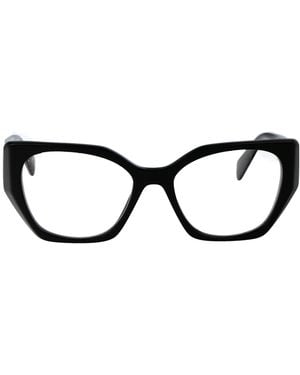 Prada Acetate Glasses Optical - Black