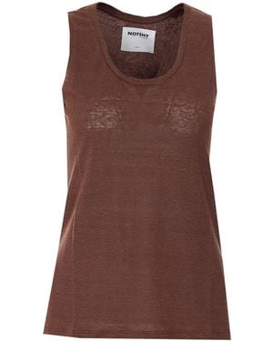 Not Shy Yana Top - Brown