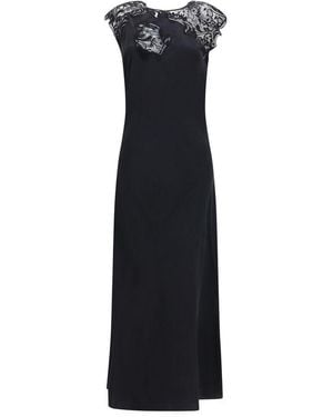 Ferragamo Black Silk Cocktail Dress