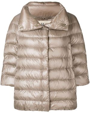 Herno Aminta Short Down Jacket - Grey