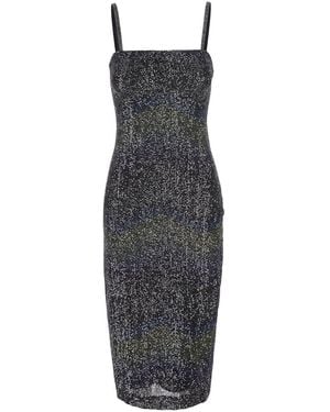 Missoni Midi Dress Zigzag Sequin Polyamide - Multicolor