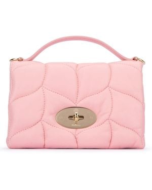 Mulberry Light Tiny Softie Leather Tote Bag - Pink