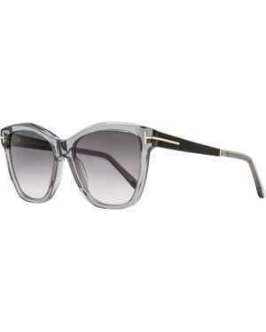 Tom Ford Lucia Sunglasses Tf1087 20A 54Mm Ft1087 Plastic (Acetate) - Black