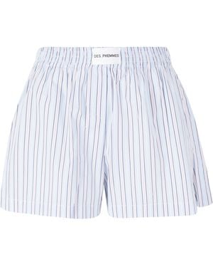 Des Phemmes Boxer Shorts Cotone - White